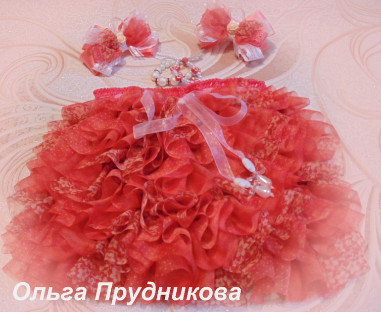 Девочки,вот такой у меня получился комплектик для малышки на 2-3 годика