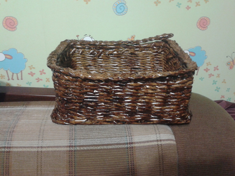 МОя первая корзиночка))