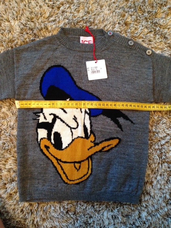 Свитерок ICEBERG р. 4-3000, джинсовые бриджи LEVIS р. 3-1800. РЕГИОН