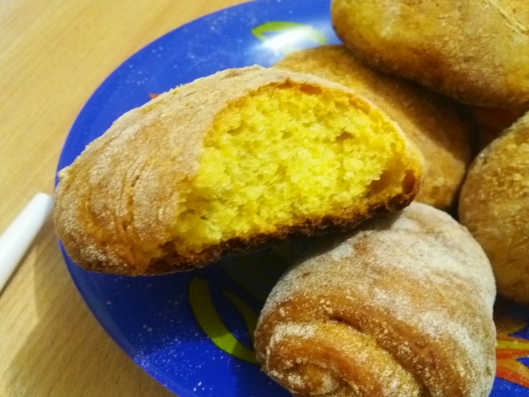 Булочки с тыквой