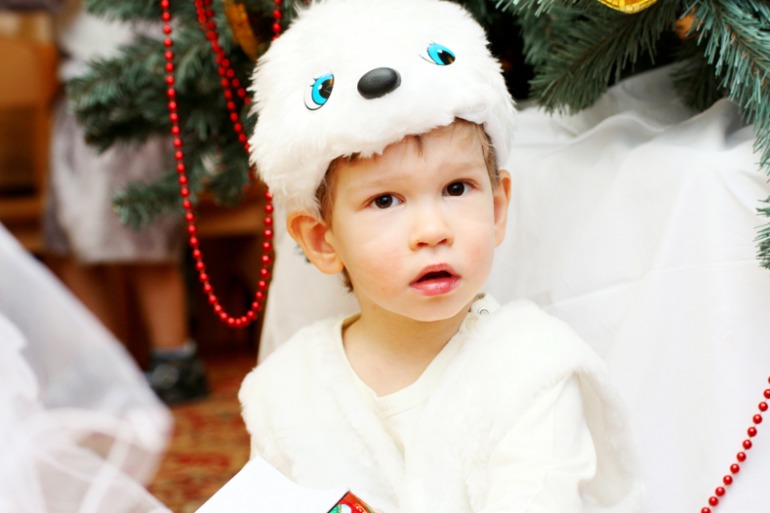 Первый Ванюшин утренник в садике)