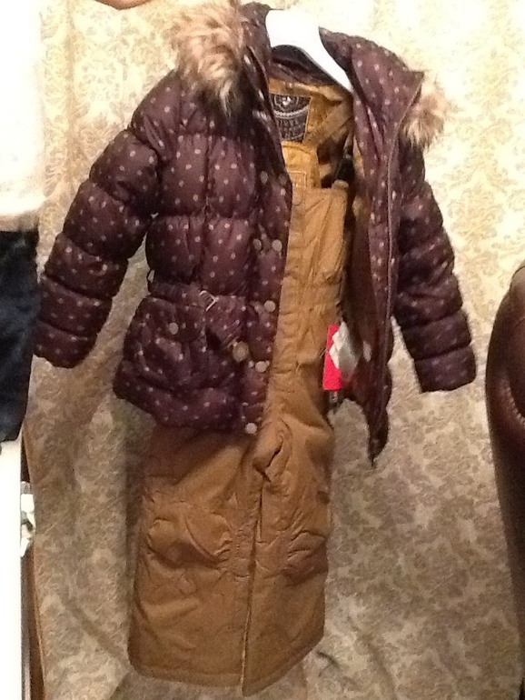 Poivre blanc на 110 (5 лет) куртка пух