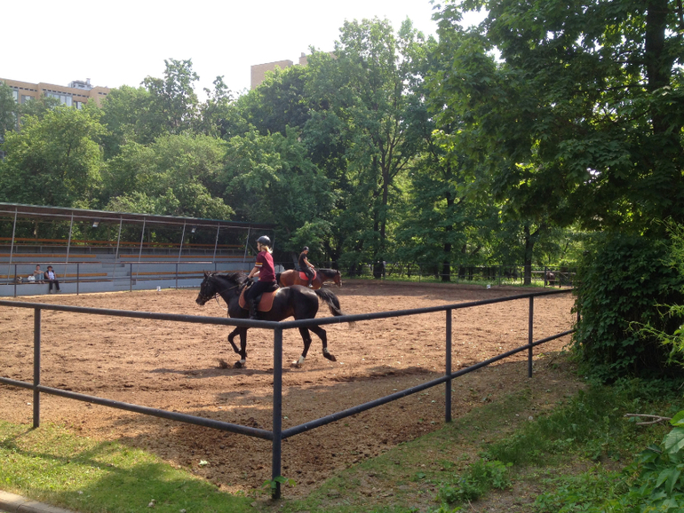 Парк Усадьба Трубецких в Хамовниках.