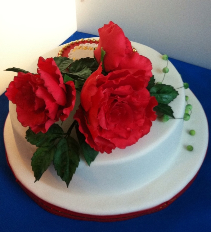 Первый после новогодних каникул :) Торт для женщины