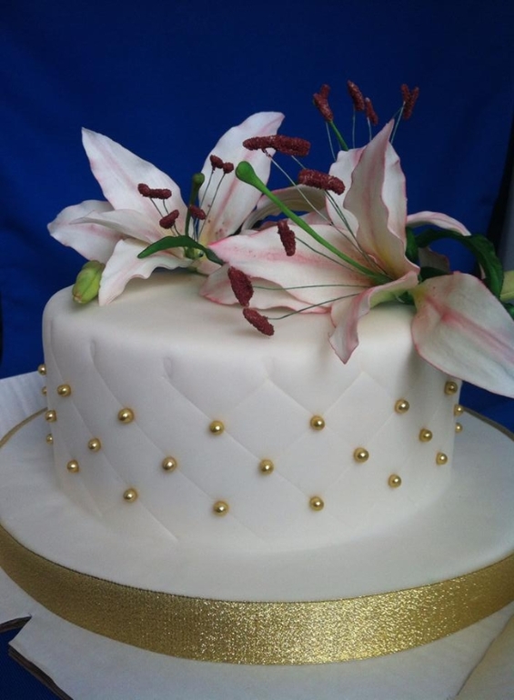 Лилии на юбилей