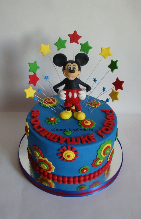 Торт с Микки Маусом