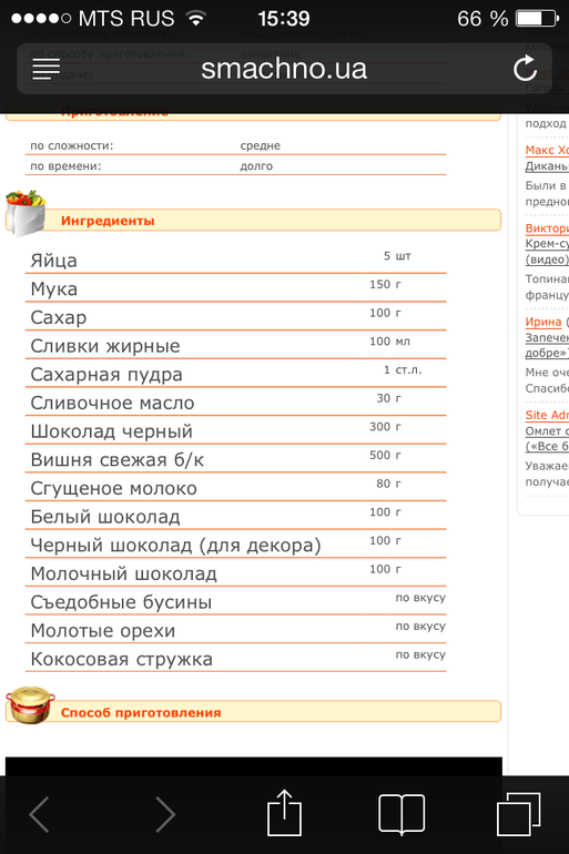 Вот такую красоту приготовила впервые