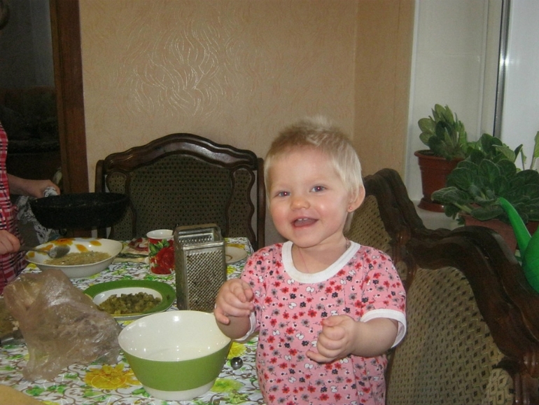 новый год и чуть чуть у бабы с дедом