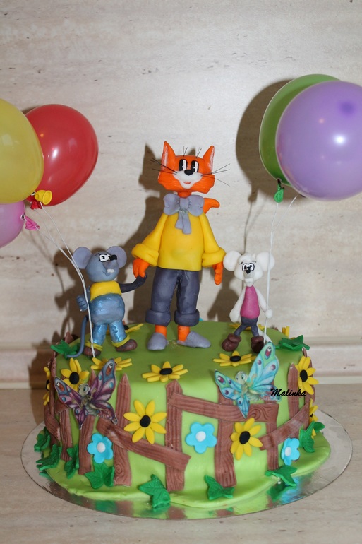 Наконец мой котик пристроен на торт 2 мес.ждал