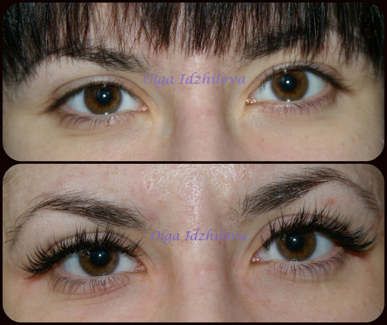 Наращивание ресничек в последние предновогодние выходные)))