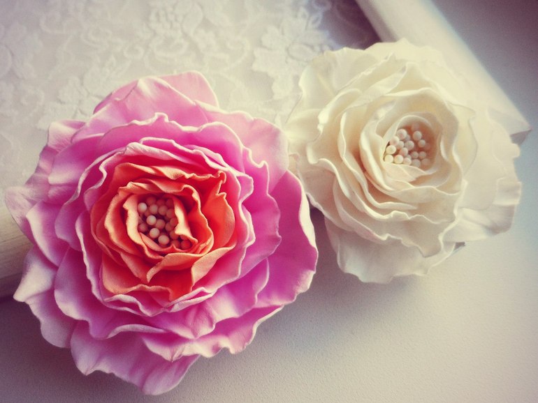 Цветы из фоамирана. Продолжение