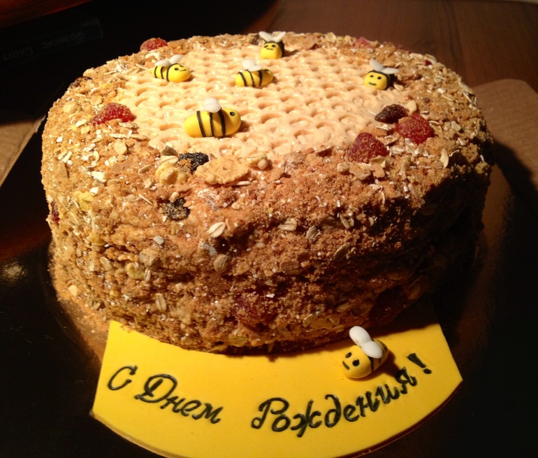 опять медовик. моя повторюшка:)