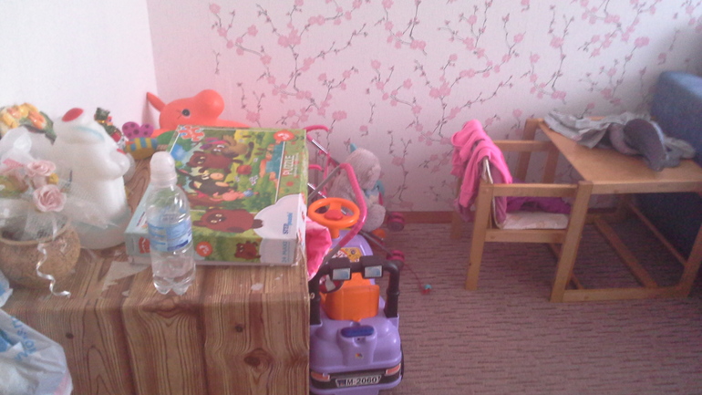 3 в 1 : детская игровая и спальня для мамы с дочкой