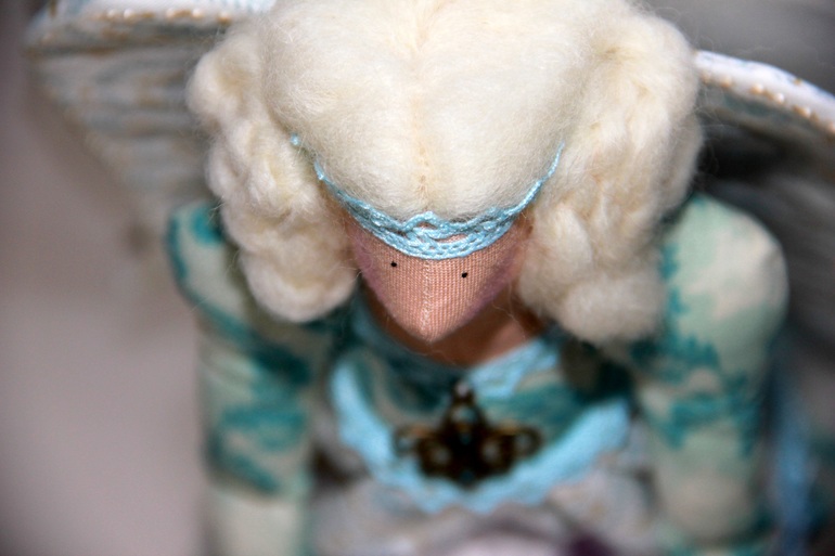 Винтажная Хранительница ватных палочек