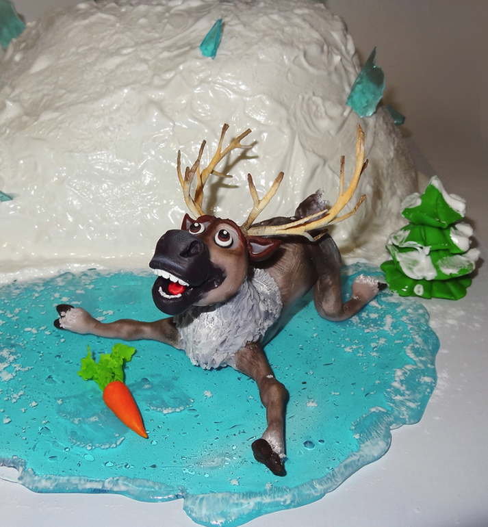 Торт "Холодное сердце"