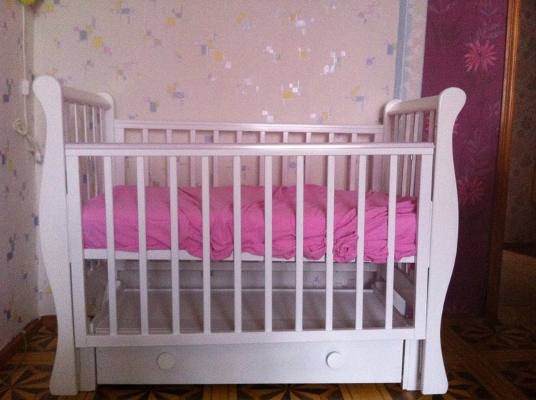 Тадааааааммммм!!! Кроватка наша)))