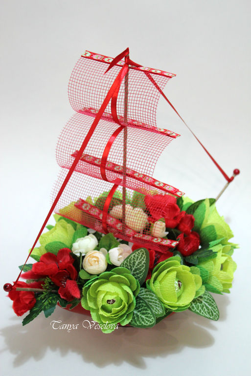 Надо верить в чудеса! Когда-нибудь весенним утром ранним Над океаном алые взметнутся паруса, И скрипка пропоет над океаном...