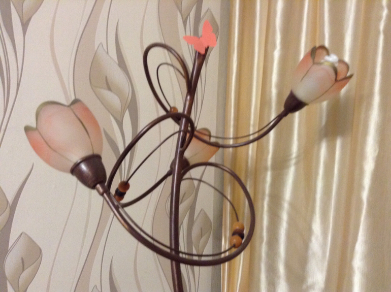 Люстра и торшер