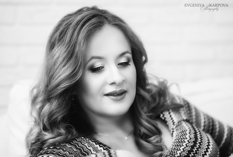 Наталья в ожидании доченьки