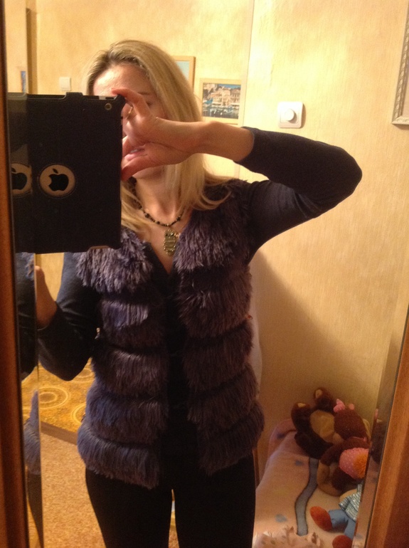 Мои меховые жилетки и новинки в мире вязания