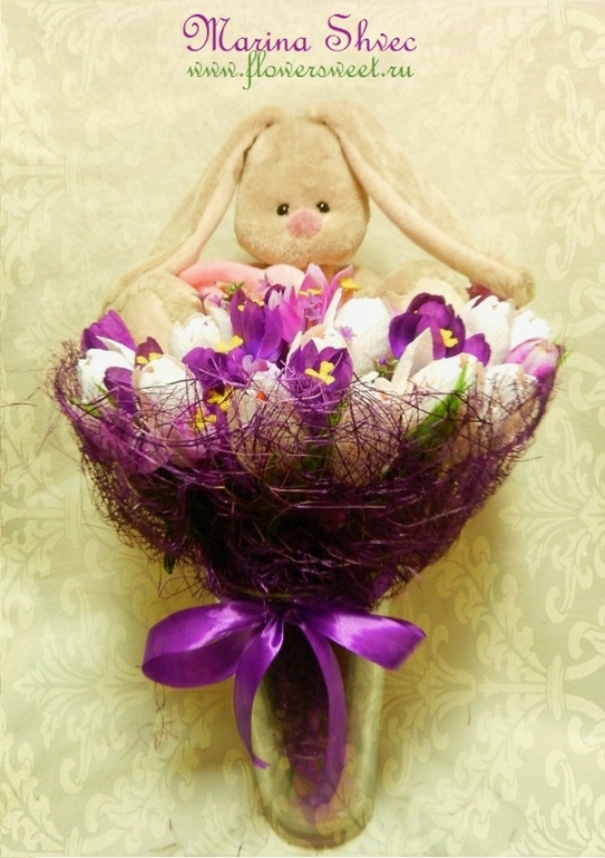 Ушастый ручной букетик =)