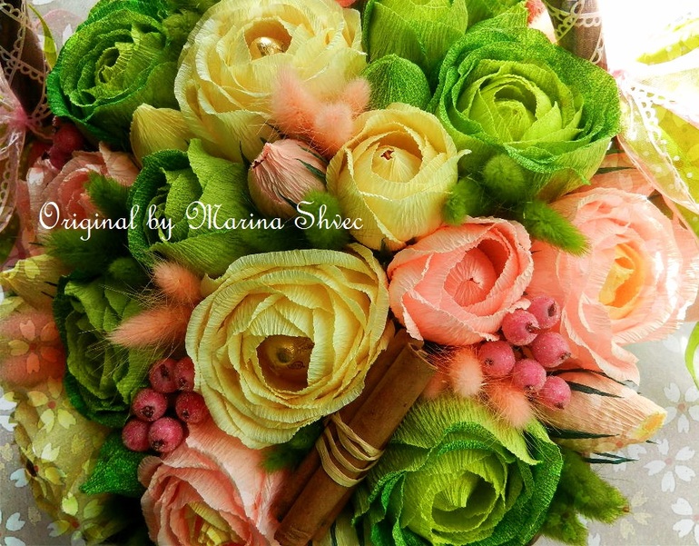 Корзиночка с лялечкой-бабочкой =)