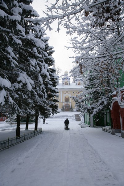 Зима пришла в Печоры