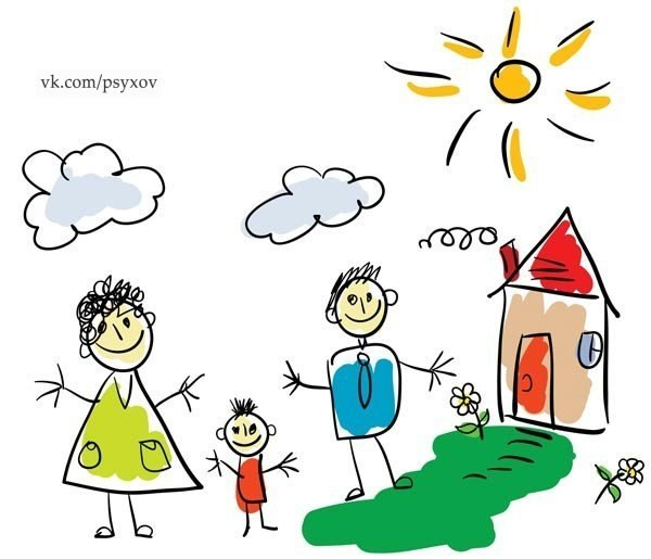 Ребенок рисует семью: как анализировать рисунок