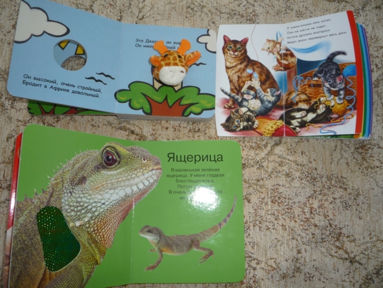 Книги для младшей дочери(1 год).
