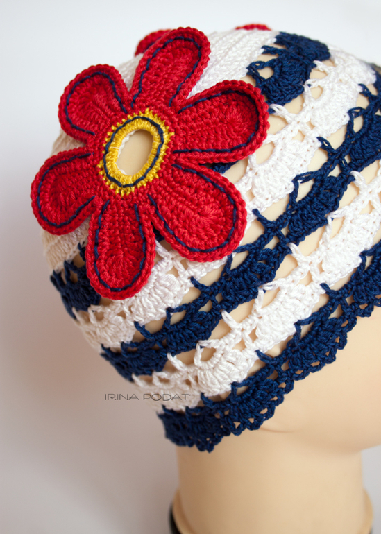 Морячка с цветами