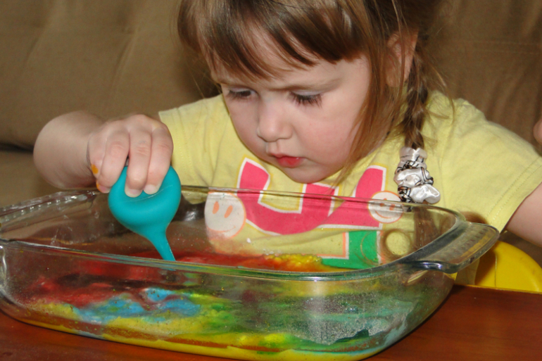 Рисование по соде