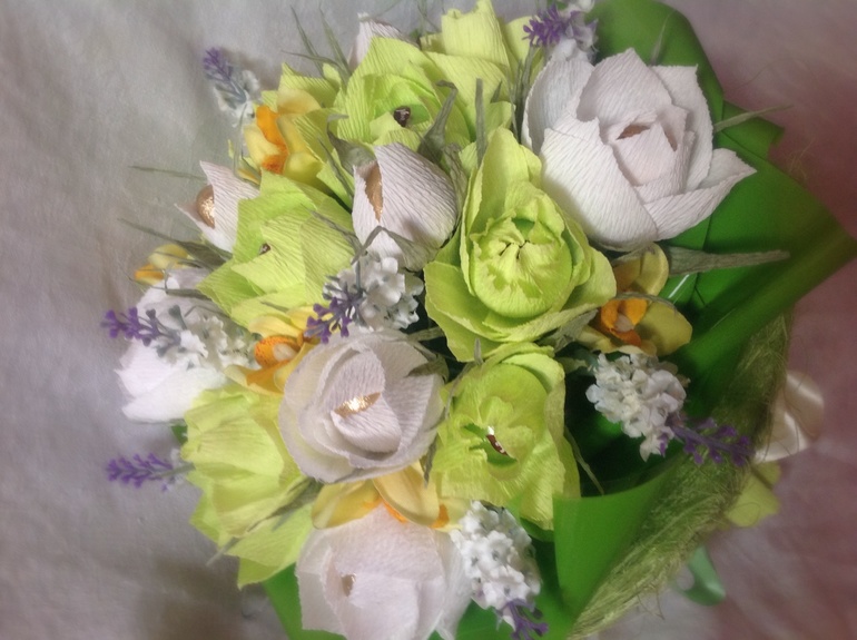Первый ручной букетик