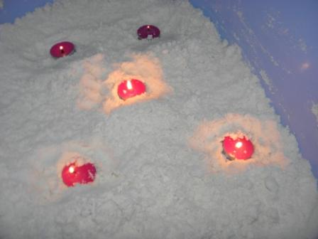 Наш вечер сегодня ( домашний снег)