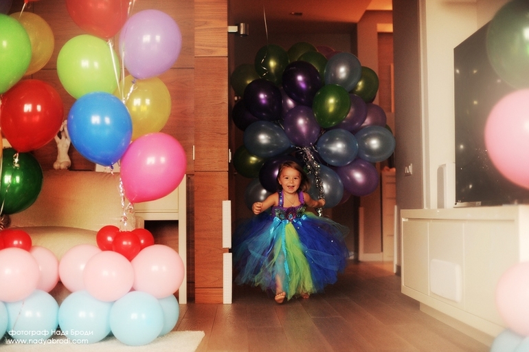 Таюше 3 года. Фотосессия дня рождения.