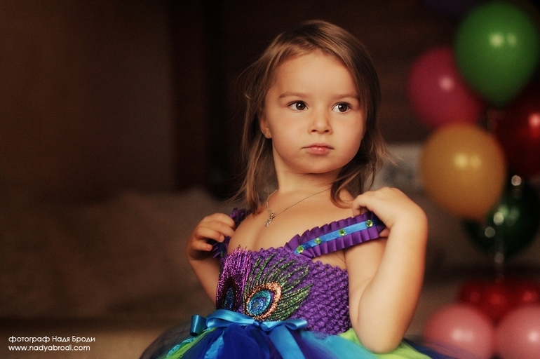 Таюше 3 года. Фотосессия дня рождения.