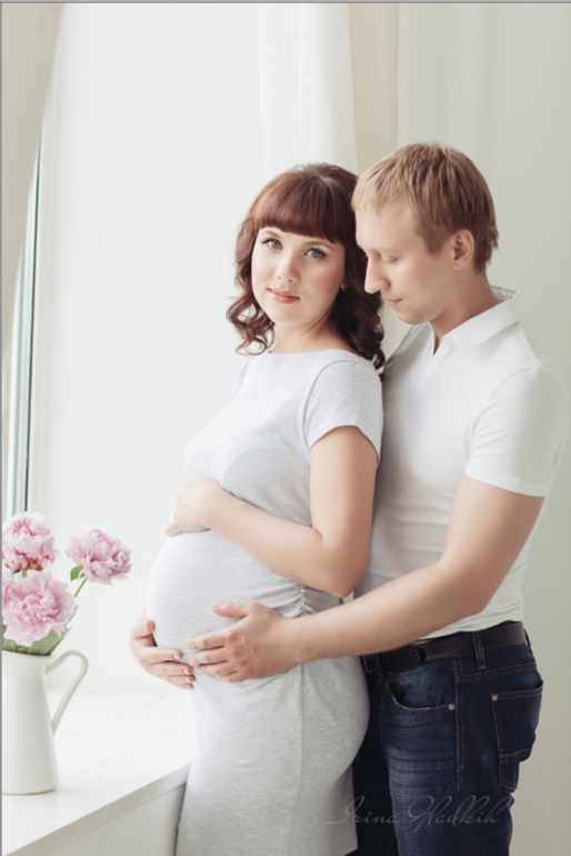 Воздушная Евгения в ожидании малыша