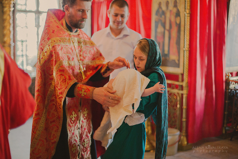 Крещение Евгении