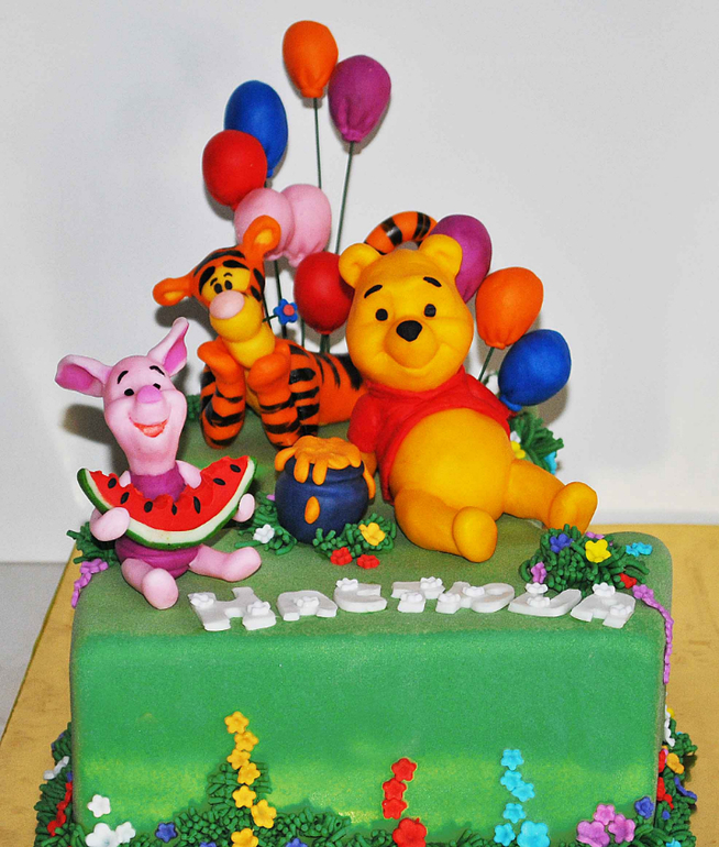 Торт Винни на единичке