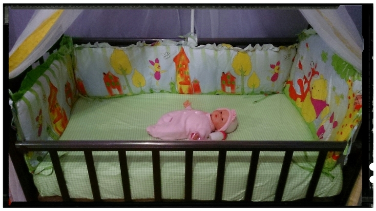 Бортики в кроватку