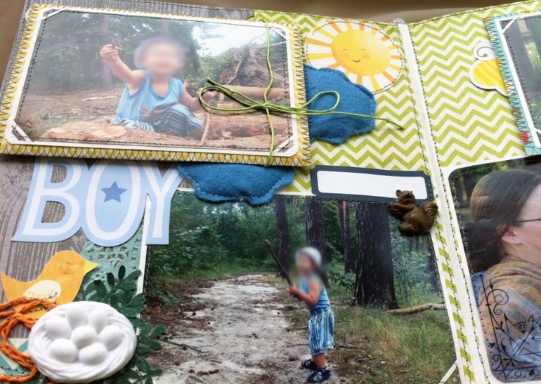 Альбом для мальчика с готовыми фото . Много позитива!!)))