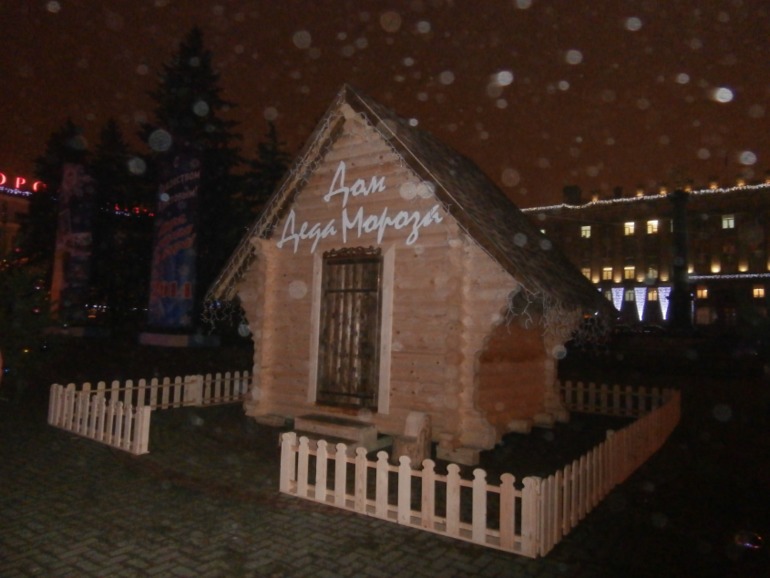 городская елка.