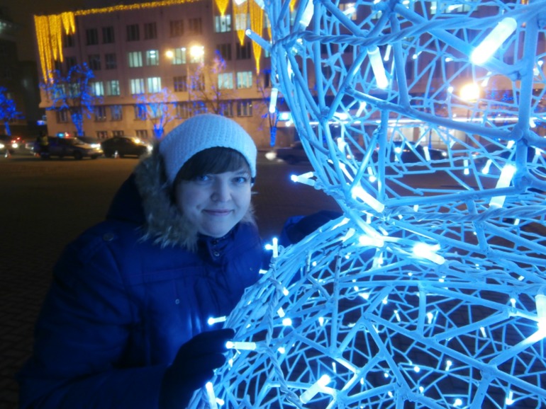 городская елка.