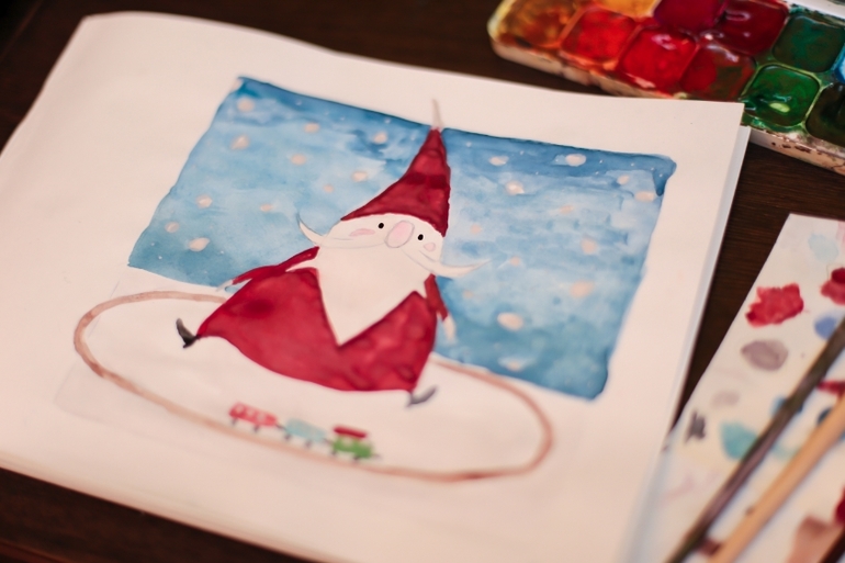 Я тут немного рисовать начала...