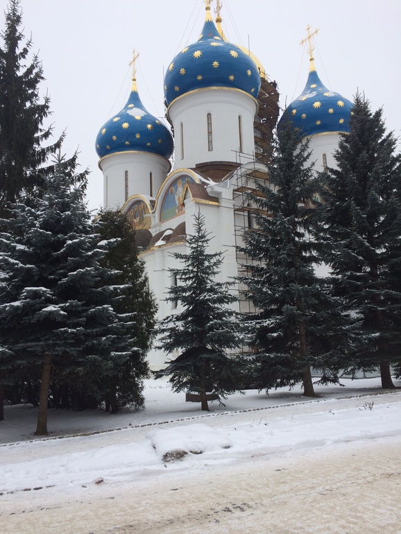 Съездили в Свято-Троице Сергиеву лавру!