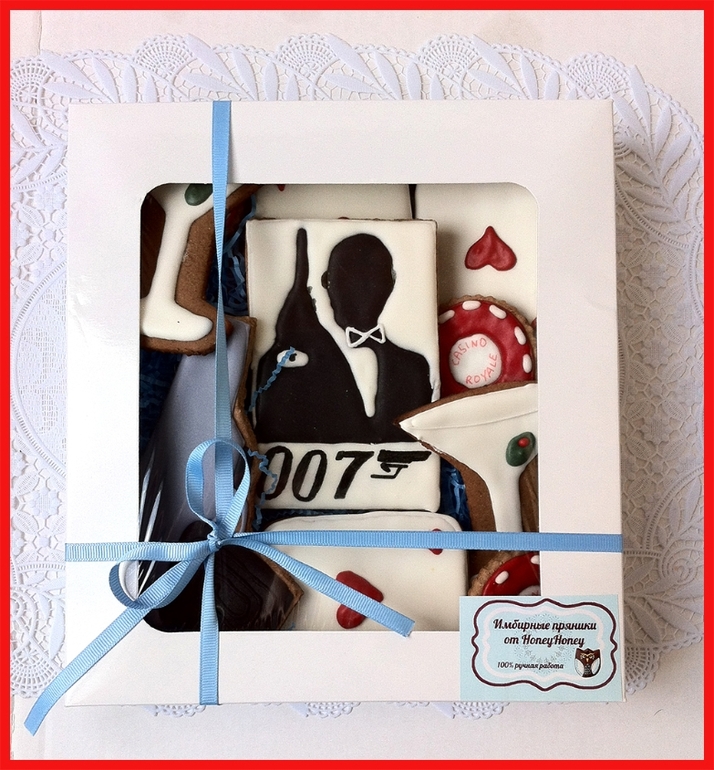 Имбирные расписные пряники ко Дню всех влюбленных и 23 февраля!!