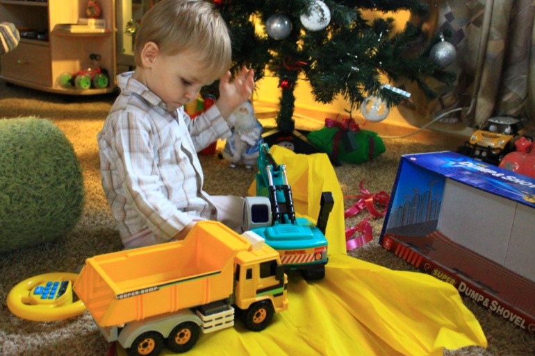 Первое утро нового года для Тимоши