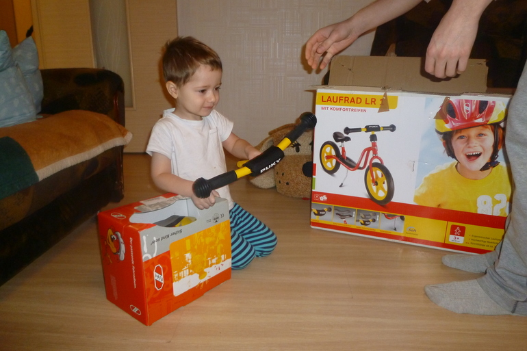 Наш беговел Puky LR1