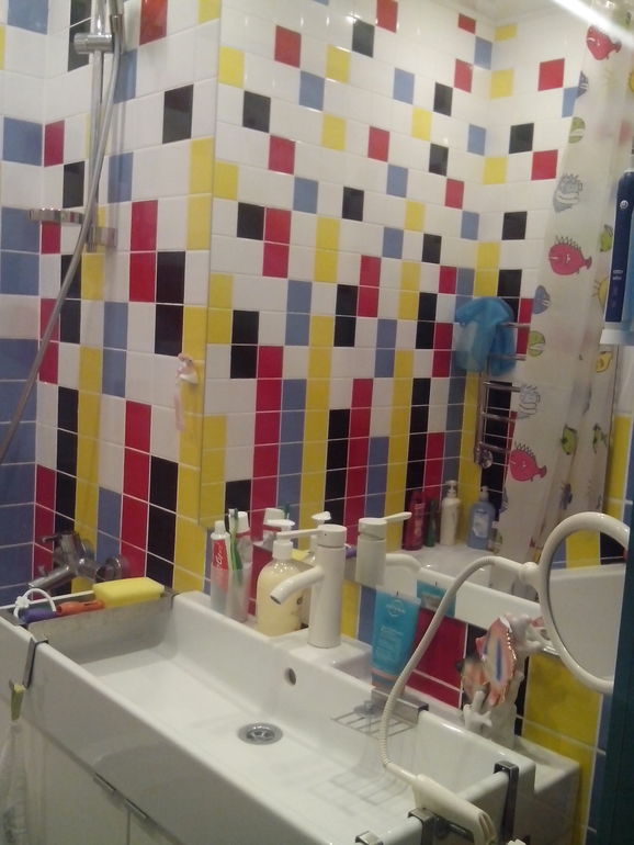 Наша новая квартира) начну с ванны и туалета)