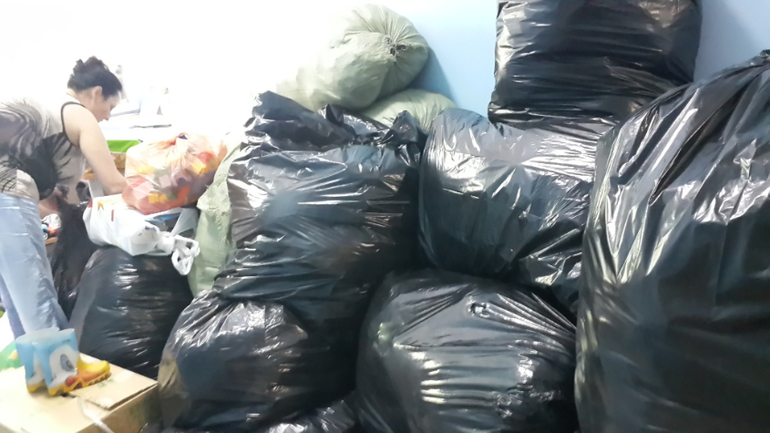 Беженцы в Печатниках