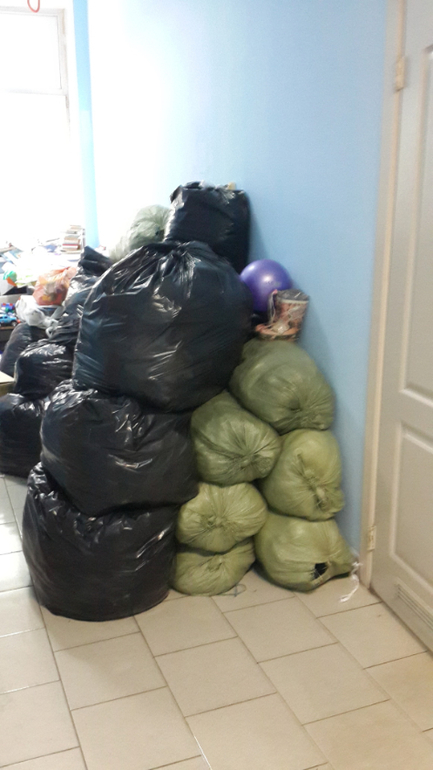 Беженцы в Печатниках